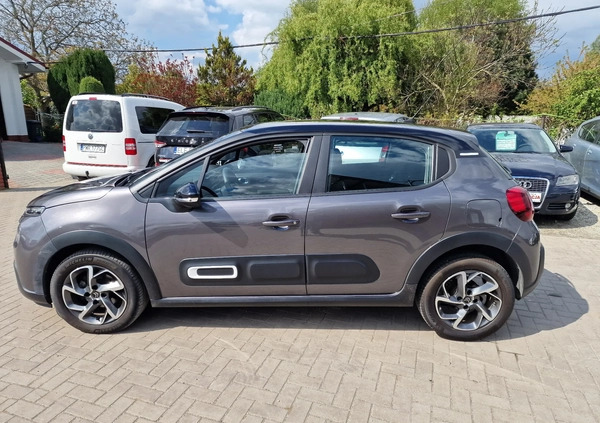 Citroen C3 cena 55900 przebieg: 26000, rok produkcji 2021 z Rzgów małe 562